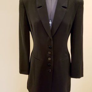 Dana Buchman Designer Black Lined Jacket